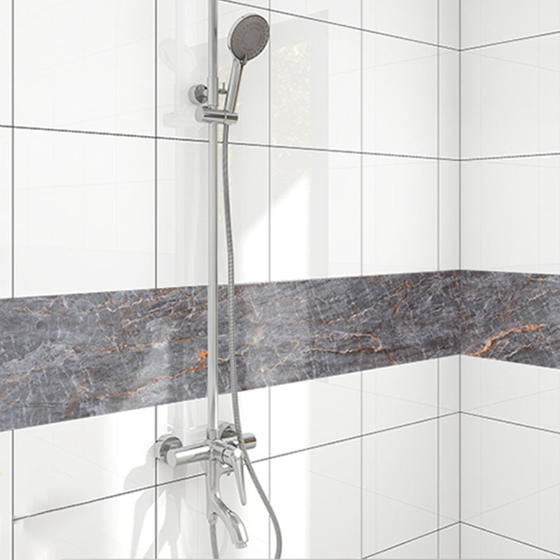 Lisslune | Modern splash guard tile marble print splash guard tile for peeling and sticking for the bathroom