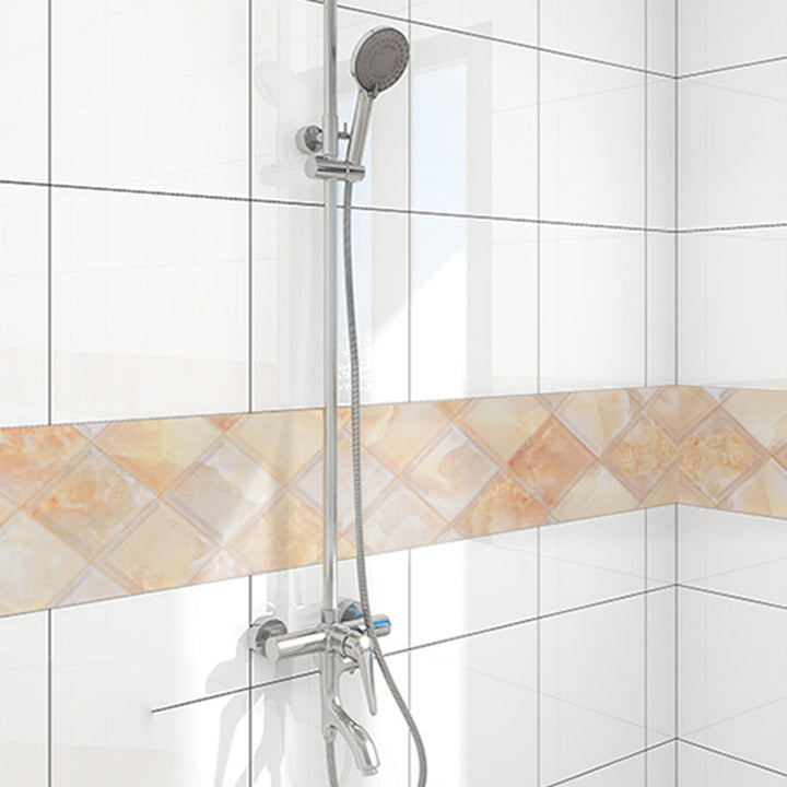 Lisslune | Modern splash guard tile marble print splash guard tile for peeling and sticking for the bathroom