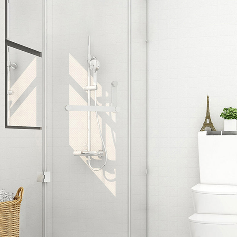 Lisslune | Modern Splash Protection Wallpaper Peel and Stick Mosaic Tile for Bathroom
