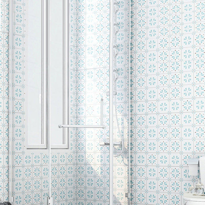 Lisslune | Modern Splash Protection Wallpaper Peel and Stick Mosaic Tile for Bathroom