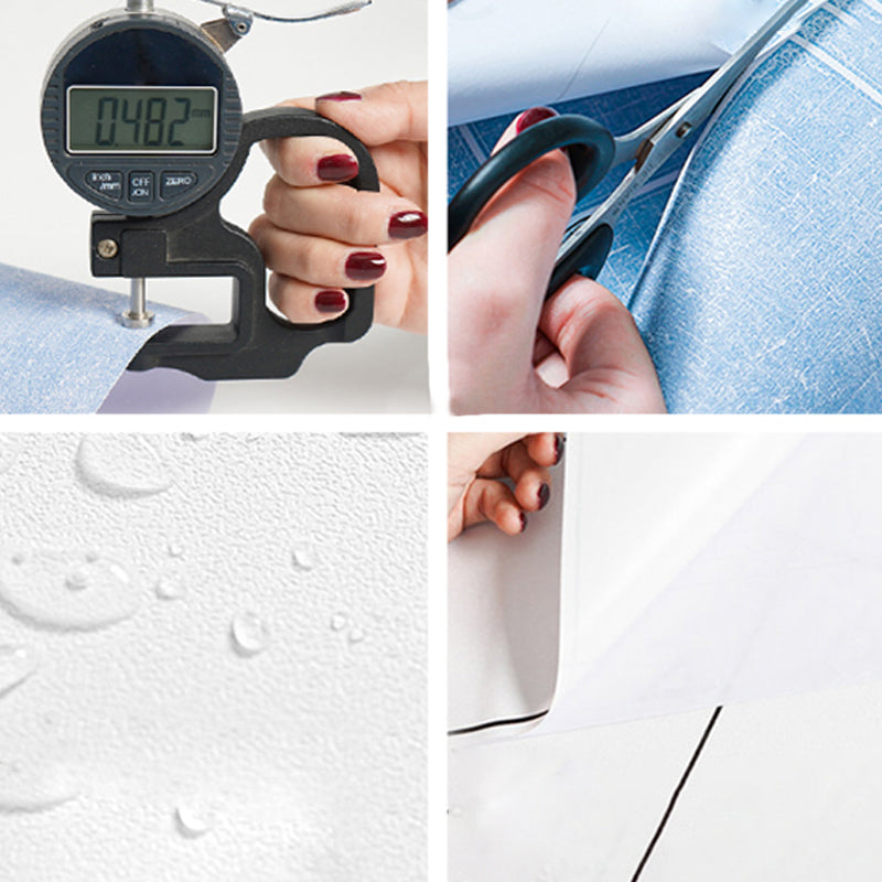 Lisslune | Modern Splash Protection Wallpaper Peel and Stick Mosaic Tile for Bathroom