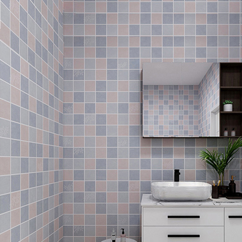 Lisslune | Modern Splash Protection Wallpaper Peel and Stick Mosaic Tile for Bathroom