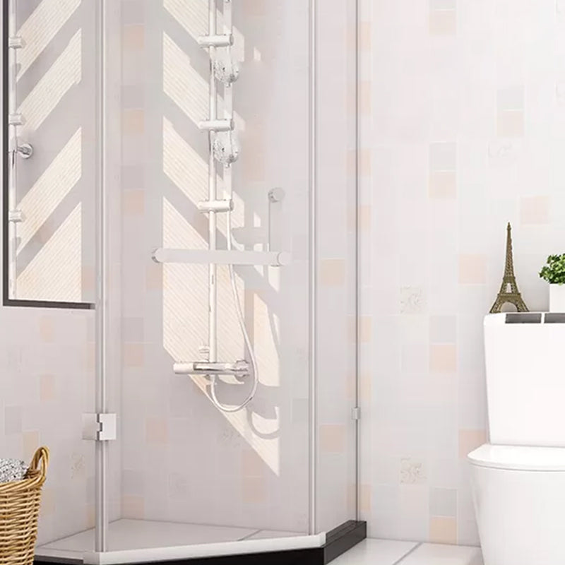 Lisslune | Modern Splash Protection Wallpaper Peel and Stick Mosaic Tile for Bathroom