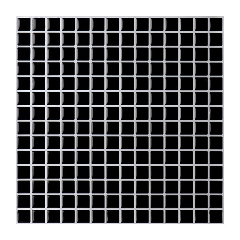 Lisslune | Peel-and-Stick Tile Square Stain-Resistant Mosaic Peel-and-Stick Tile for the Kitchen