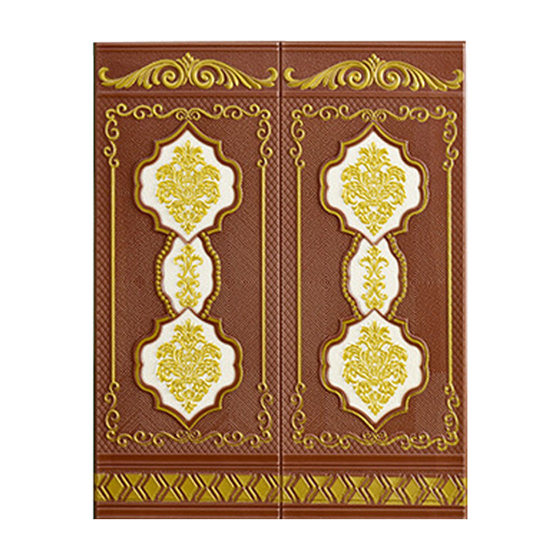 Lisslune | 3D embossed wall panel Glam style waterproof wall panel for the living room