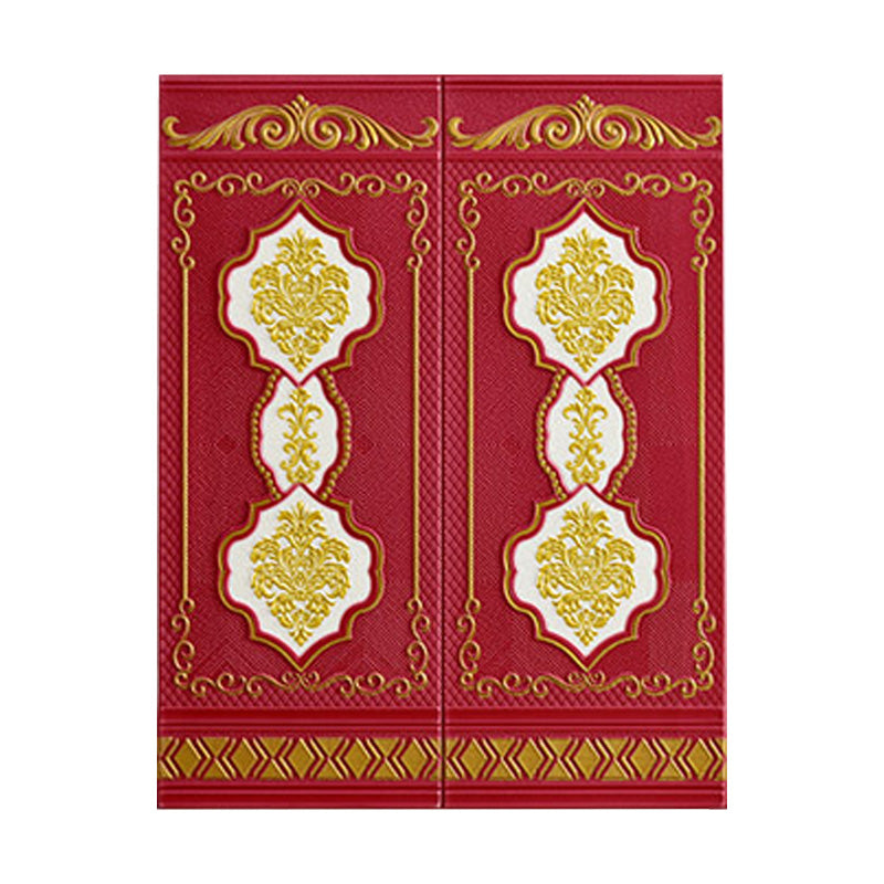 Lisslune | 3D embossed wall panel Glam style waterproof wall panel for the living room
