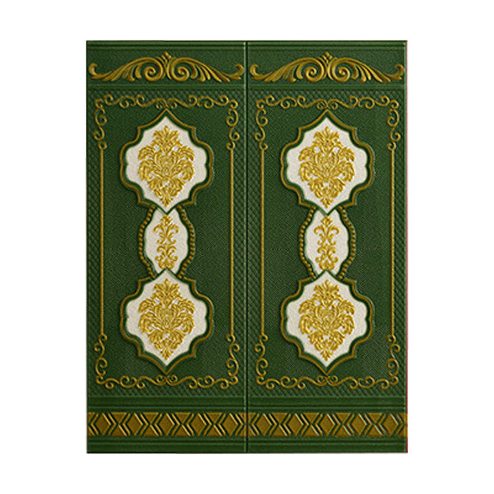 Lisslune | 3D embossed wall panel Glam style waterproof wall panel for the living room