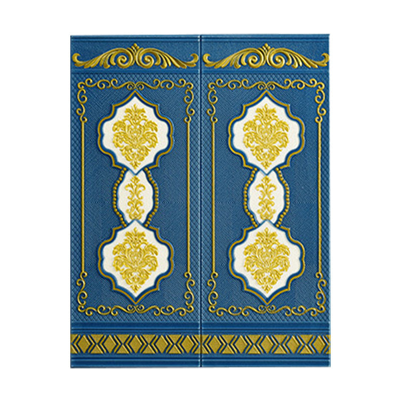 Lisslune | 3D embossed wall panel Glam style waterproof wall panel for the living room