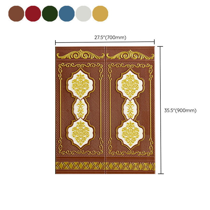 Lisslune | 3D embossed wall panel Glam style waterproof wall panel for the living room
