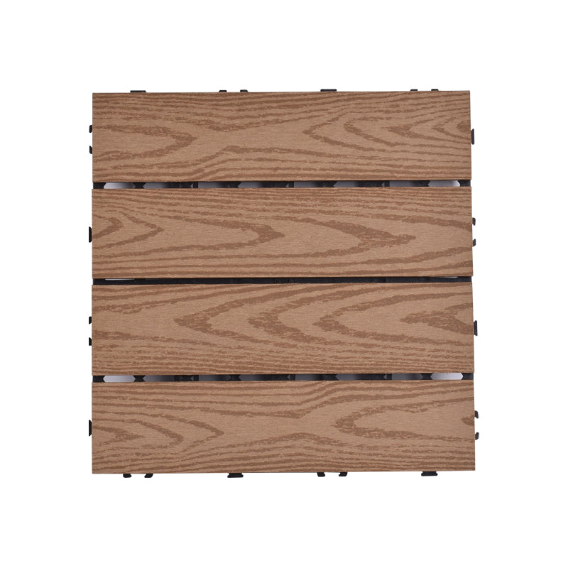 Lisslune | Modern plastic wood laminate deck outdoors, mold-resistant laminate