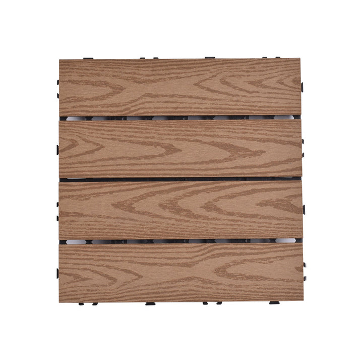 Lisslune | Modern plastic wood laminate deck outdoors, mold-resistant laminate