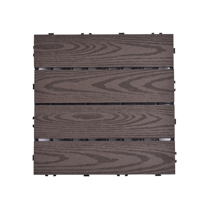 Lisslune | Modern plastic wood laminate deck outdoors, mold-resistant laminate