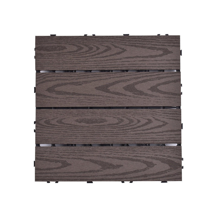Lisslune | Modern plastic wood laminate deck outdoors, mold-resistant laminate
