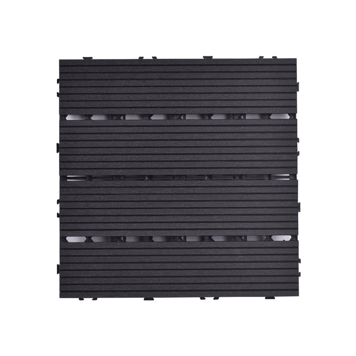 Lisslune | Modern plastic wood laminate deck outdoors, mold-resistant laminate