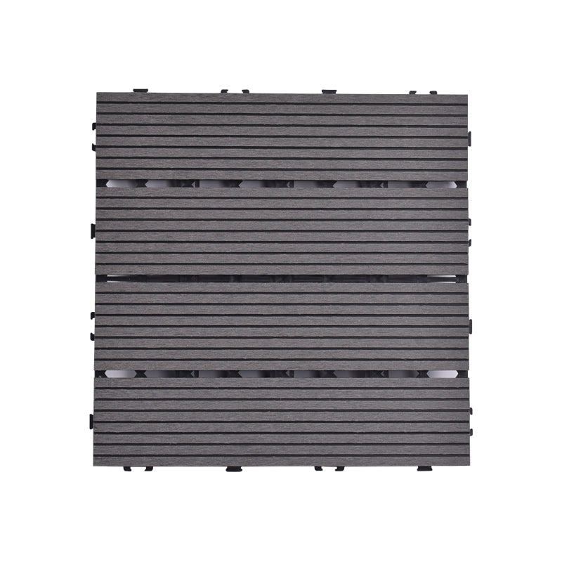 Lisslune | Modern plastic wood laminate deck outdoors, mold-resistant laminate