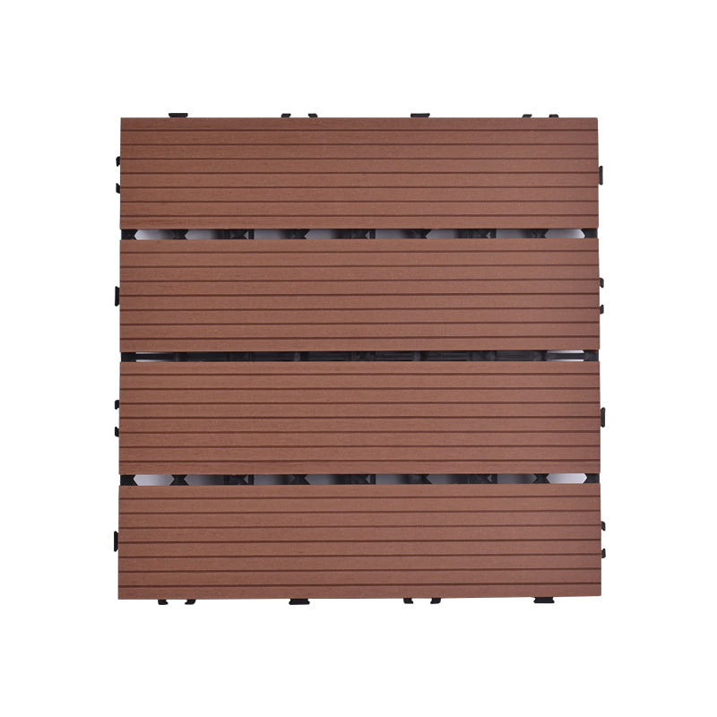 Lisslune | Modern plastic wood laminate deck outdoors, mold-resistant laminate