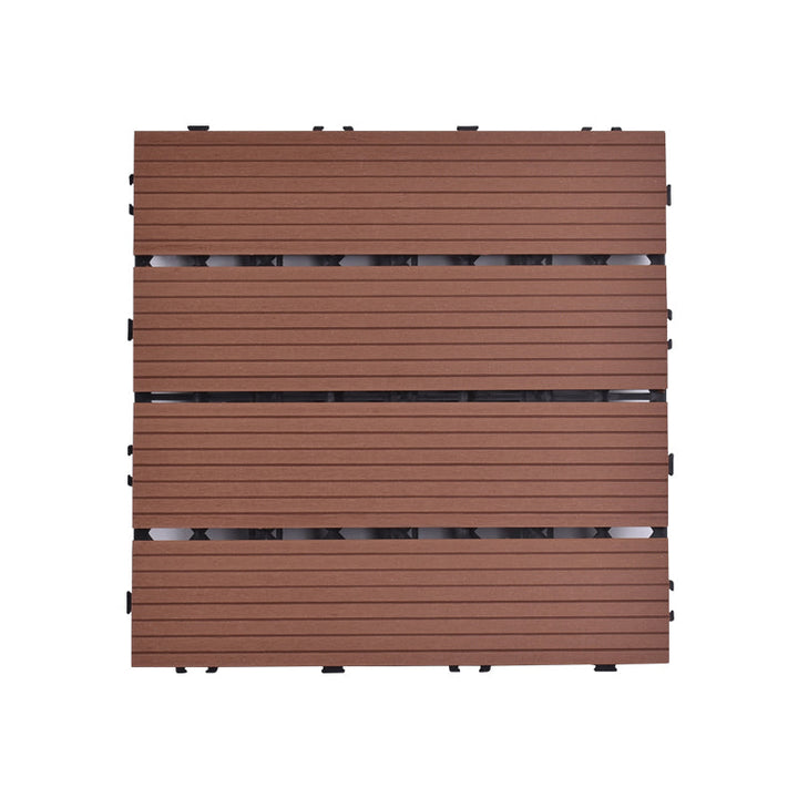 Lisslune | Modern plastic wood laminate deck outdoors, mold-resistant laminate