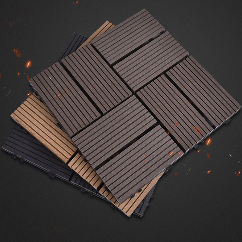 Lisslune | Modern plastic wood laminate deck outdoors, mold-resistant laminate