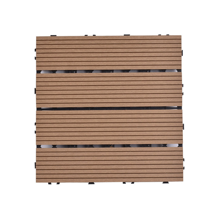 Lisslune | Modern plastic wood laminate deck outdoors, mold-resistant laminate