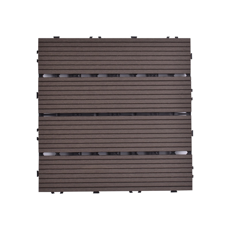 Lisslune | Modern plastic wood laminate deck outdoors, mold-resistant laminate