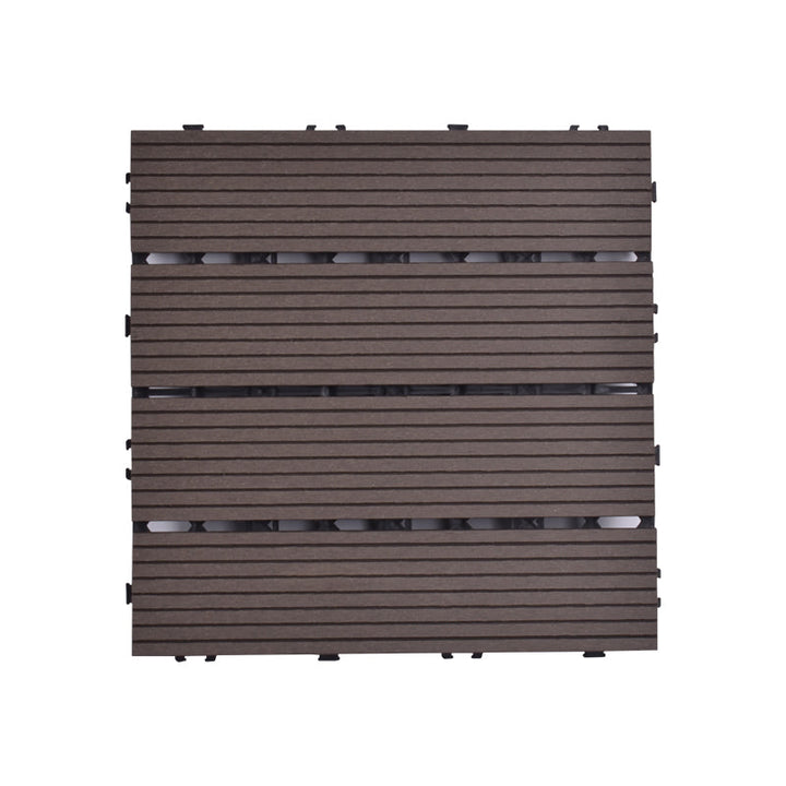 Lisslune | Modern plastic wood laminate deck outdoors, mold-resistant laminate