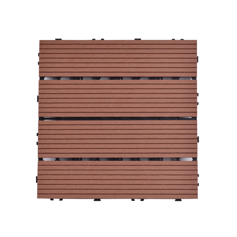 Lisslune | Modern plastic wood laminate deck outdoors, mold-resistant laminate