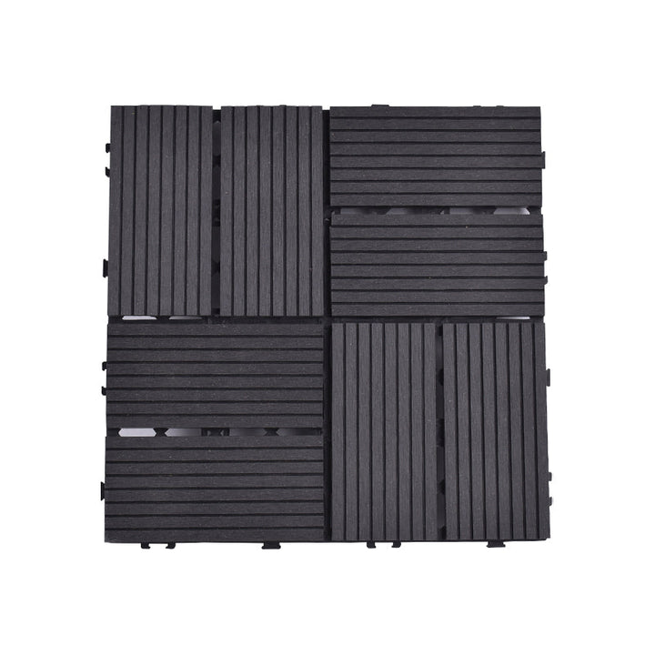 Lisslune | Modern plastic wood laminate deck outdoors, mold-resistant laminate
