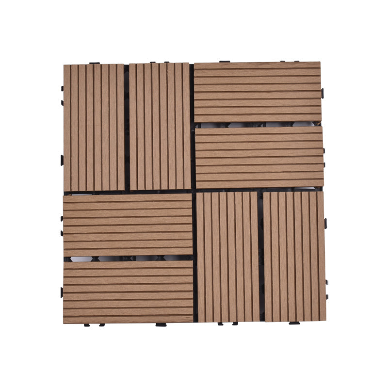 Lisslune | Modern plastic wood laminate deck outdoors, mold-resistant laminate