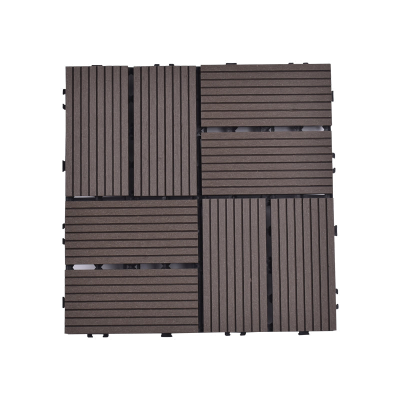 Lisslune | Modern plastic wood laminate deck outdoors, mold-resistant laminate