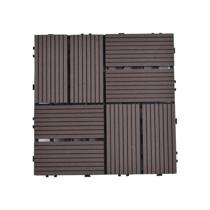Lisslune | Modern plastic wood laminate deck outdoors, mold-resistant laminate