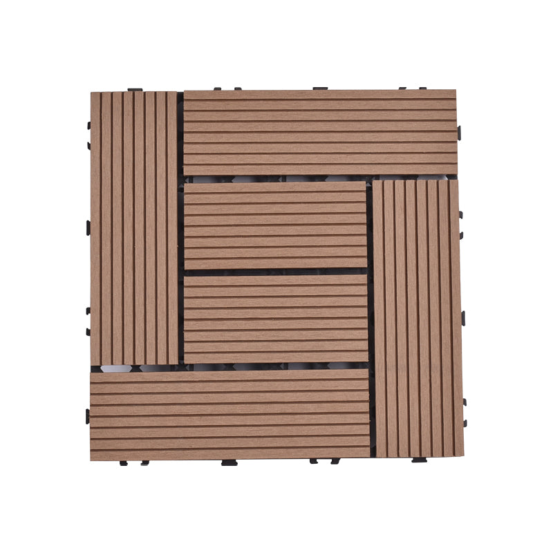 Lisslune | Modern plastic wood laminate deck outdoors, mold-resistant laminate