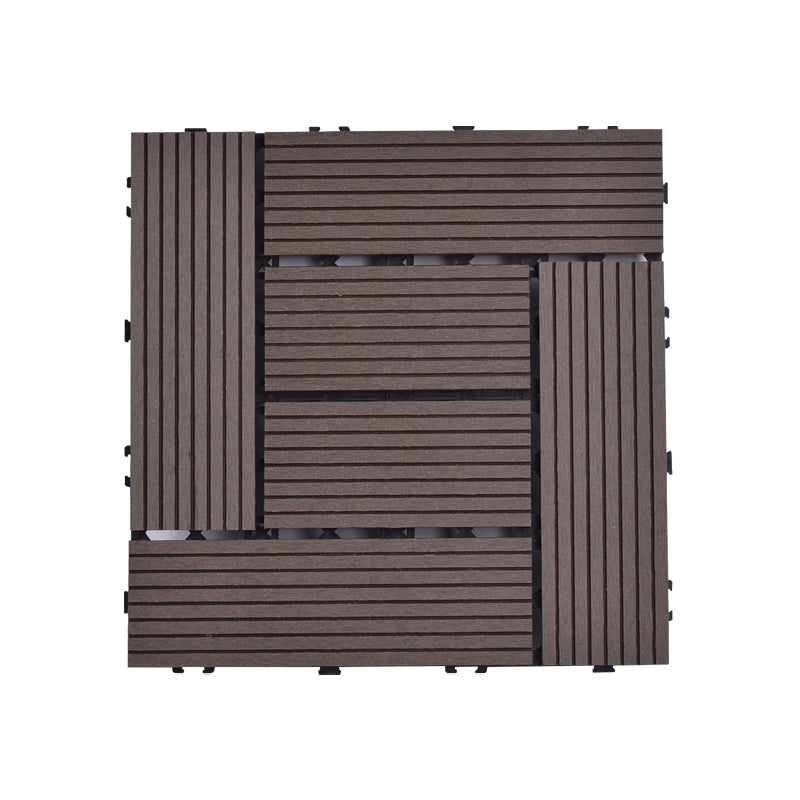 Lisslune | Modern plastic wood laminate deck outdoors, mold-resistant laminate