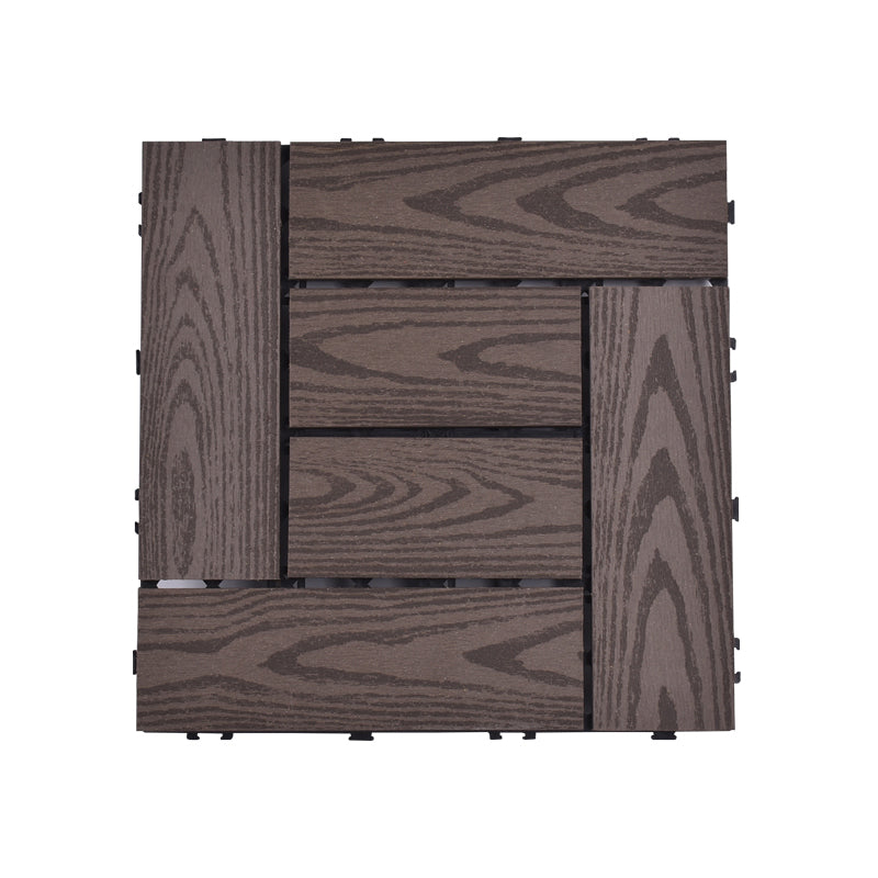 Lisslune | Modern plastic wood laminate deck outdoors, mold-resistant laminate