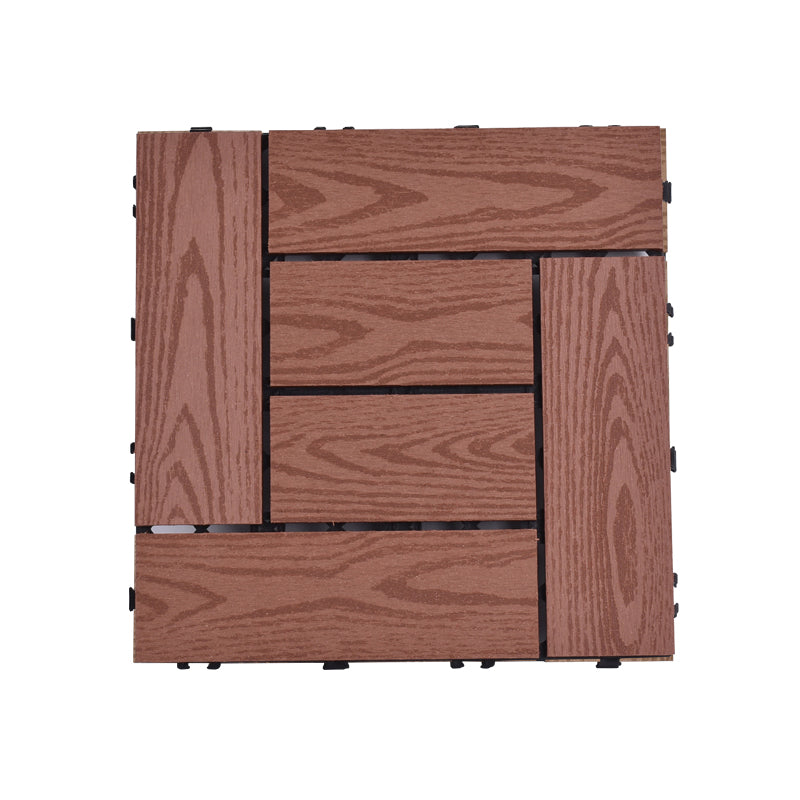 Lisslune | Modern plastic wood laminate deck outdoors, mold-resistant laminate