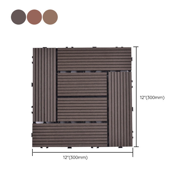 Lisslune | Modern plastic wood laminate deck outdoors, mold-resistant laminate