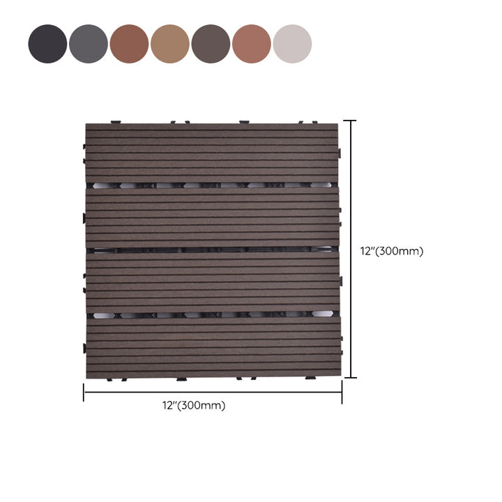 Lisslune | Modern plastic wood laminate deck outdoors, mold-resistant laminate