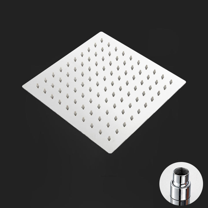 Lisslune | Modern Shower Head Combination Double Shower Head Stainless Steel Wall Mounted Shower Head