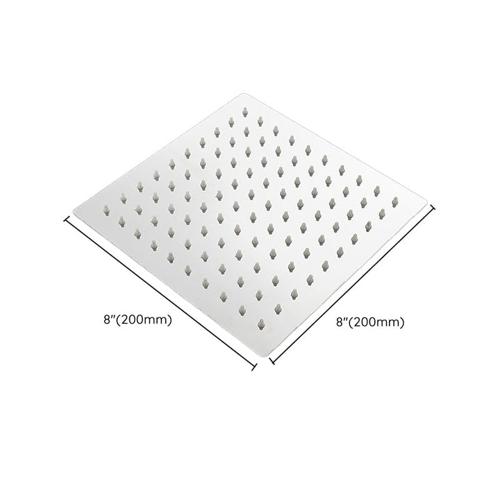 Lisslune | Modern Shower Head Combination Double Shower Head Stainless Steel Wall Mounted Shower Head