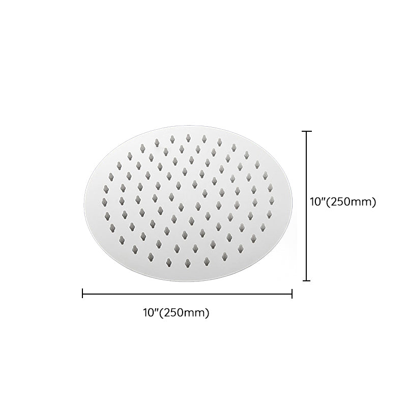 Lisslune | Modern Shower Head Combination Double Shower Head Stainless Steel Wall Mounted Shower Head