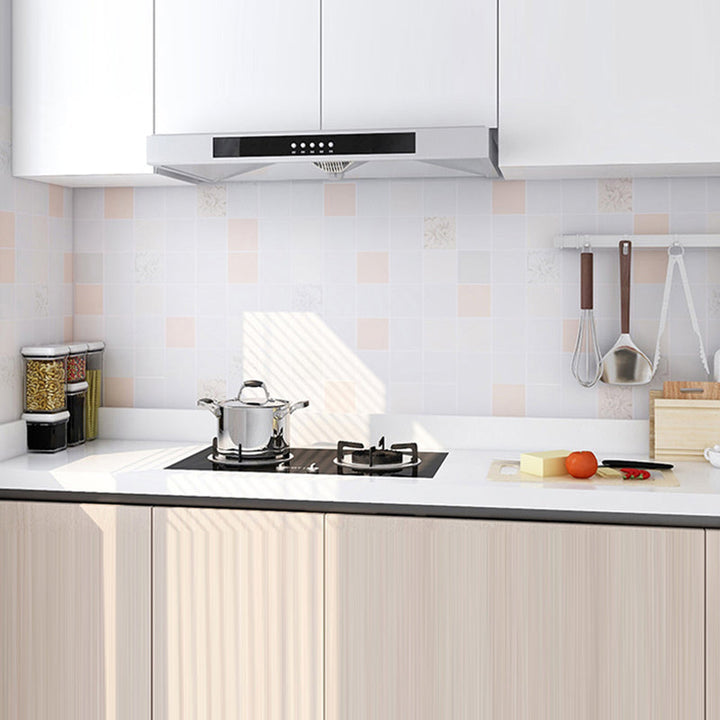 Lisslune | Modern Backsplash Tile Smooth Peel-and-Stick Wall Tile for the Kitchen