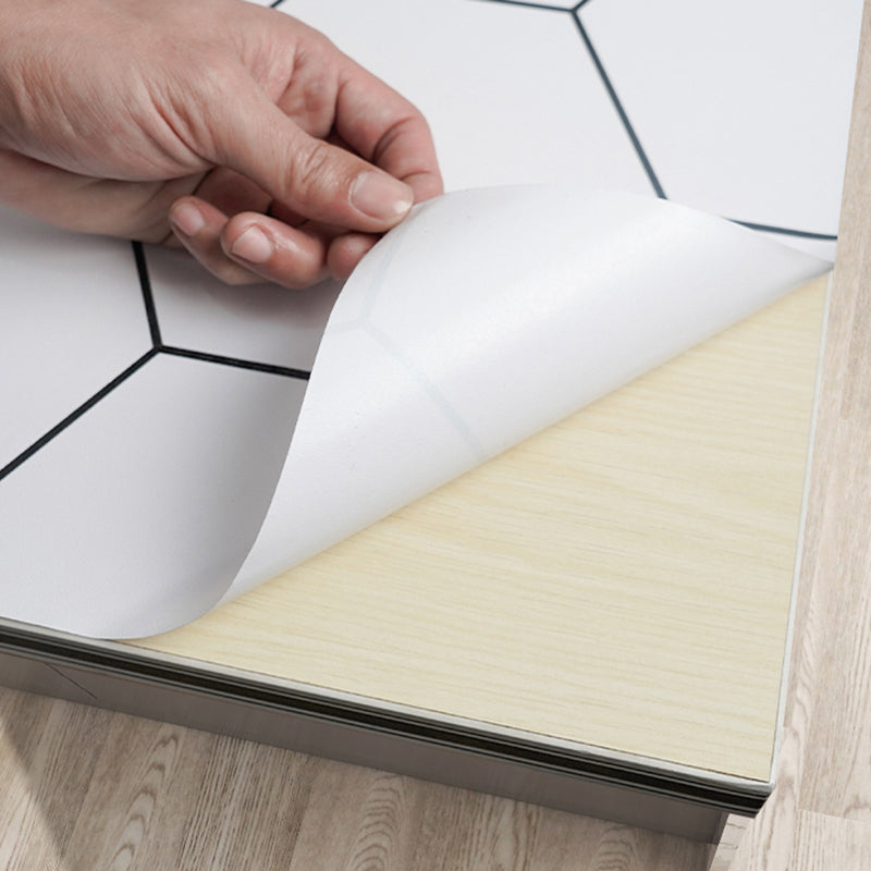 Lisslune | Modern Backsplash Tile Smooth Peel-and-Stick Wall Tile for the Kitchen