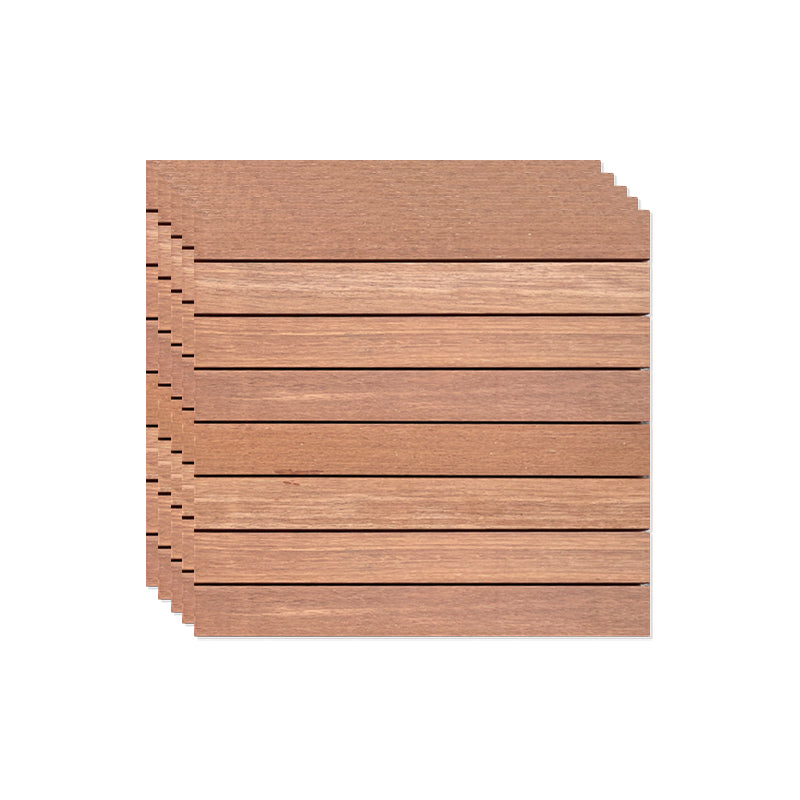 Lisslune | Outdoor Patio Wood Decking Interlocking Plank