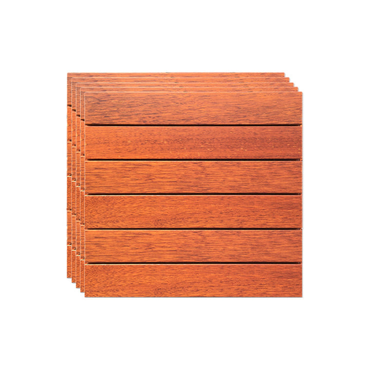 Lisslune | Outdoor Patio Wood Decking Interlocking Plank