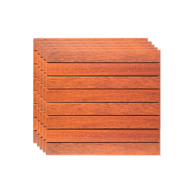 Lisslune | Outdoor Patio Wood Decking Interlocking Plank