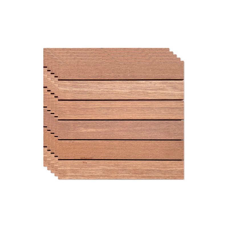 Lisslune | Outdoor Patio Wood Decking Interlocking Plank
