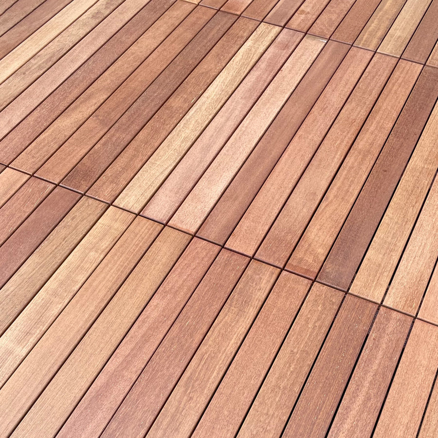 Lisslune | Outdoor Patio Wood Decking Interlocking Plank