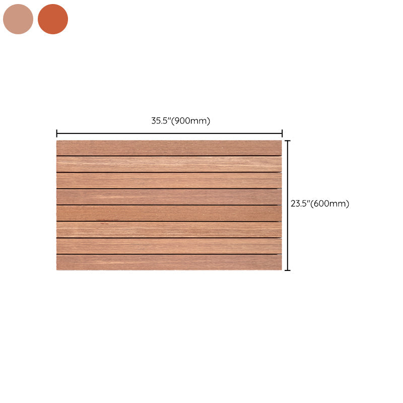 Lisslune | Outdoor Patio Wood Decking Interlocking Plank