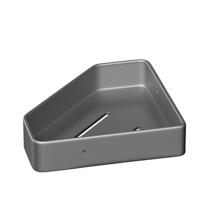 Lisslune | Modern gray aluminum bathroom accessories set