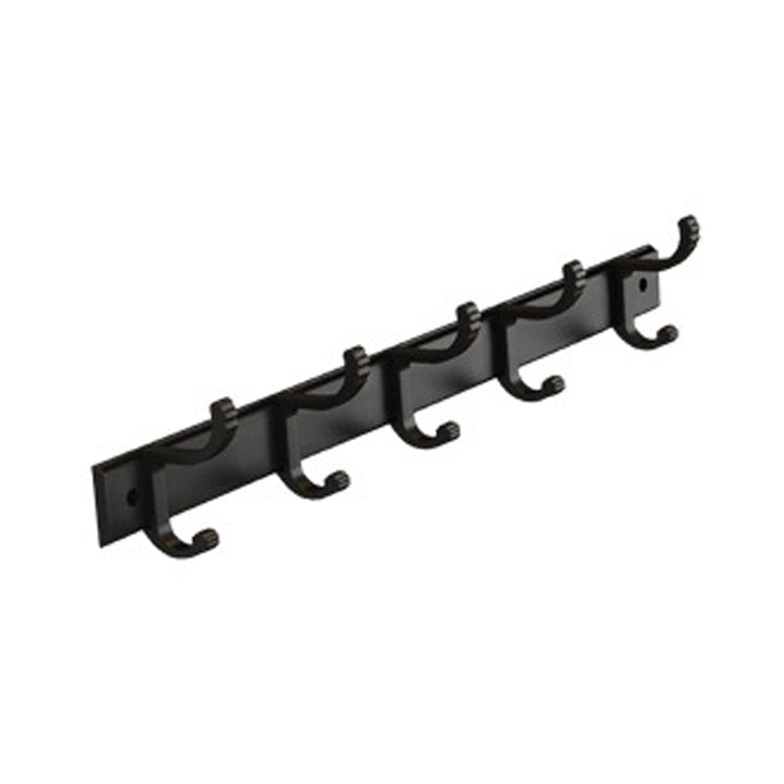 Lisslune | Matt Black 2-piece modern bathroom accessories as a single item or as a set with bath shelf