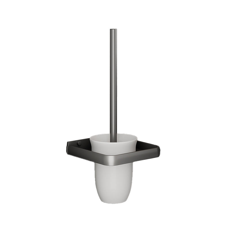 Lisslune | Gray bathroom accessories as a single item or as a set with towel holder/bathroom shelf/robe hooks